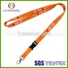 Plastic safety buckle silkscreen printing polyester thin lanyards