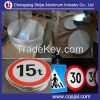aluminum circle / disc sheet for cookware / traffic sign plate
