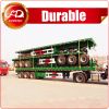 Cheap 3 axle 40ft or 20ft used trailer container flatbed truck trailer and semi trailer container for sale