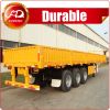 Chat Now! Cheap price 3 axle 60 ton flatbed with side wall cargo semi trailer