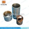 explosion welding clad bimetallic copper steel pipes for gas&oil pipe