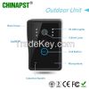 wireless video intercom with touch keypad