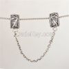 925 Sterling Silver Safety Chain Charm Fit For European Style Bracelet Fashion Charms A013