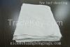 white used bed sheeting cotton wiping rags