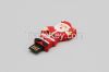 Custom christmas gift usb flash drive 2GB,lucky santa claus usb flash drive new year usb flash drive