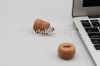 Mushroom shape usb flash drive synthetic cork wood pendrive wood thumb for promotion