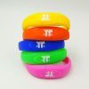 High quanlity print logo cheap custom silicone bracelet usb flash drive