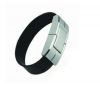  promotion gift wristband 8gb 16gb black leather usb flash drive