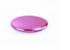 ultra slim portable mirror mobile power bank, round 2500mah power bank with mirror