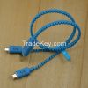 Newest products low price multi connectors zipperl micro USB cable