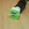  Dual ports quick charging led light fast charging USB car charger