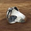 Men's Sterling Silver Armor Skull Ring