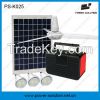 3 high lumen lighting 12V DC Ceiling Fan Solar home kit