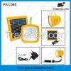 Portable solar energy FM radio with powerful LED lighting and mobile phone charger