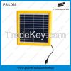 Portable solar energy FM radio with powerful LED lighting and mobile phone charger