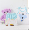 0-3 years baby vest & shorts suit summer use