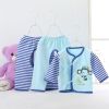 New born baby cotton underwear sets three-piece spring autumn clothes suits