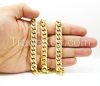 9.5mm 14K Yellow Gold Men's Miami Cuban Link Chain Necklace