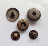 environmental brass material button  metal snap buttons 