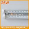26W High Power LED Grow Lamp Integrated T5 4FT
