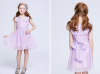 Latest designs medium sleeveless dress  princess girls dresses