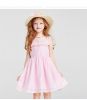 Latest designs medium sleeveless dress  princess girls dresses