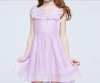 Latest designs medium sleeveless dress  princess girls dresses