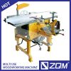 Multi-use woodworking machine