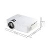 LCD Pico Portable Projector LED Home Theater Video Audio for PS4 XBOX360