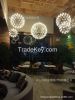 Spark LED stainless steel ball chandelier Planet lighting