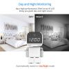 Robot wifi cctv ip wireless camera with alarm clock