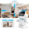 Robot wifi cctv ip wireless camera with alarm clock