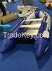 3.0M Inflatable Boat Inflatable Dinghy Yacht Tender Raft With Aluminum Floor 