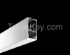 1.5 inches aluminum LED profile for pendent light