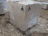 White Travertine Blocks 