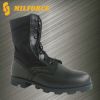 Cow leather canvas military jungle boots outdoor boots for army