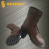 Genuine cow leather Goodyear military army combat boots tactical boots black or brown 