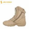 Quick Wear Waterproof Fabric Desert Army Military Boots