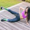 New Womens Yoga Running Sport Pants High Waist Leggings Gym Fitness Trousers