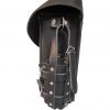 MOTORBIKE MOTORCYCLE GENUINE LEATHER SOLO SPORTSTER SWINGHRAM CHOPPER BAG