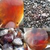 Red Amber Stone - Rough