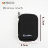 Rainbow Carrying Pouch for Apple iPod Shuffle, Cellphone Earphone Headset Earbuds Pouch Storage bags