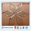 Shaped cutting  glass panel   for stove