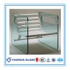 Shaped cutting  glass panel   for stove