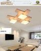 SL LED DIY pendant lamp north european jigsaw puzzle wood pendant lights bedroom jigsaw wood pendant light fixture YJ6008