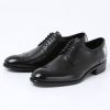 Man's genuine leather dress shoes, business shoes, casual shoes, nice quality shoes, bespoke