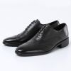 Man's genuine leather dress shoes, business shoes, casual shoes, nice quality shoes, bespoke