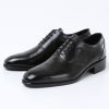 Man's genuine leather dress shoes, business shoes, casual shoes, nice quality shoes, bespoke