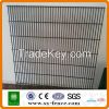 Galvanized pvc or powder coated wire mesh fence