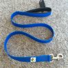 PVC pet dog leash with soft padding handle strap